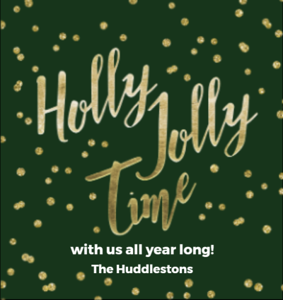 Holly Jolly Time Gold
